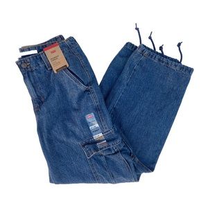 Levi's Women's '94 Baggy Cargo Jeans Mid Rise Size 25x30 NWT